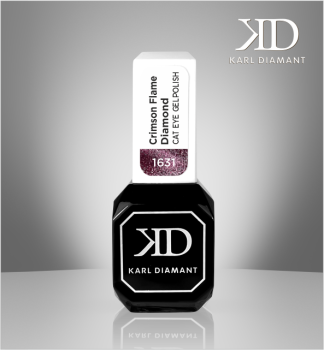 UV Gelpolish Cat Eye Diamond Crimson Flame Karl Diamant 11 m